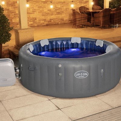 BES60075 SPA BESTWAY gonflable SANTORINI Hydrojet Pro pour 5 à 7 personnes